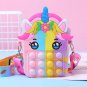 Pop Purse Silicone Sensory Push Pop Bubble Bag Crossbody Bag Antistress Toys Reliver Autism Handbag