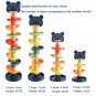 2-7 Layes Track Rolling Ball Pile Tower Early Educational Toy for Babies Rotating Track Educational