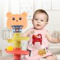 2-7 Layes Track Rolling Ball Pile Tower Early Educational Toy for Babies Rotating Track Educational