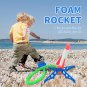 Children's Foot-stepping Small Rocket Toys Outdoor Luminous Ejection Flying Flash Launch Rocket
