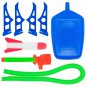 Children's Foot-stepping Small Rocket Toys Outdoor Luminous Ejection Flying Flash Launch Rocket
