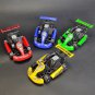 1pc Mini Plastic Car Toy Pull Back Colorful Cartoon Racing Model Kart Racing Car Children