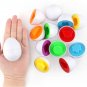 6PCS Montessori Baby Toys Learning Education Math Toys Smart Eggs 3D Puzzle Game For Children Toys