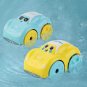 Children Bath Water Playing Toys ABS Clockwork Car Cartoon Vehicle Baby Bath Toy Kids
