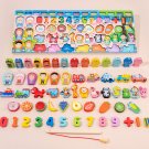 Children Cartoon Drawing Board Baby Puzzle Magnetic Writing Board