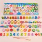 Kids Montessori Educational Wooden Math Toys Children