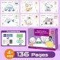 Children Montessori Drawing Toy Pen Control Training Color Shape Math