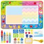 Coolplay Magic Water Drawing Mat Coloring Doodle Mat with Magic Pens