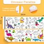 Children's Drawing Roll Sticky Color Filling Paper Graffiti Scroll Coloring Paper