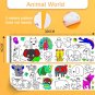 Children's Drawing Roll Sticky Color Filling Paper Graffiti Scroll Coloring Paper