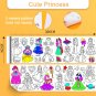 Children's Drawing Roll Sticky Color Filling Paper Graffiti Scroll Coloring Paper