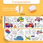 Children's Drawing Roll Sticky Color Filling Paper Graffiti Scroll Coloring Paper