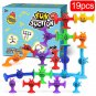 Bees Suction Cup Toy Soft Building Blocks Pop Sucker Small Parent-child