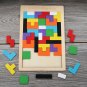 1PCS Wooden Jigsaw Puzzles Baby Toy Tangram Montessori Materials Educational Toys