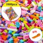 1000 Pieces Building Blocks City DIY Creative Bricks Bulk Model Figures Educational Kids Toys