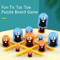 TicTac Toe Big Eat Small Gobble Board Game Parent-Child Interactive Educational