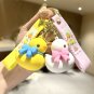 1pc Cute Duck Keychain Pendant School Bag Hanging Keychain Car Ornament