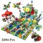 2284Pcs Plants vs. Zombies Battle of the Seabed Sky Building Block Brick Kits Set Peashooter