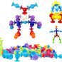 Soft Silicone Sucker Popular Dart Toy DIY Animal/Human Silicone Sucker Model Assembly
