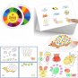 30Pcs Handmade Finger Painting DIY Craft Card Making Material Pack Kids