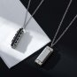 Mini Harmonica Necklace Men and Women Niche Design Sense Can Blow