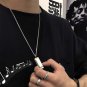 Mini Harmonica Necklace Men and Women Niche Design Sense Can Blow