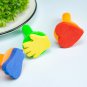 3pcs Kids Drawing Toys Set DIY Sponge Painting Brush Sponge Stamp Stencil