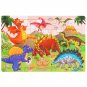 30 Pieces Wooden Jigsaw Puzzle Kids Cartoon Animal Vehicle Puzzles Games