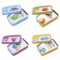 Baby Cognition Puzzle Toys Toddler Kids Iron Box Cards Matching Game