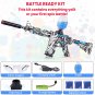 New Electric Gel Blaster Guns With 30000 Pistol Beads Goggles Gel Ball Guns