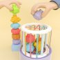 Colorful Shape Blocks Sorting Game Baby Montessori Learning Educational