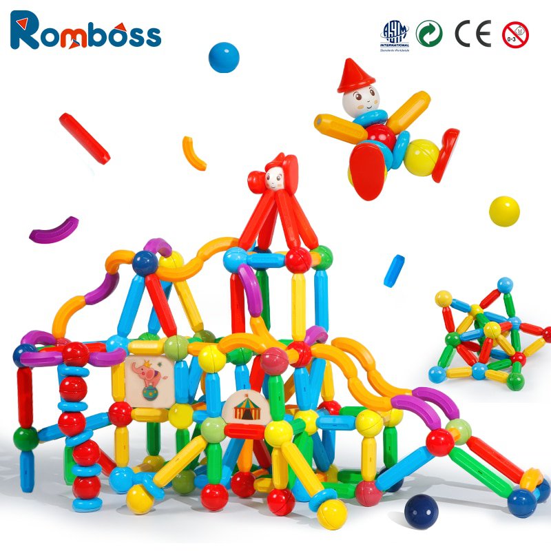 Magnetic Constructor Blocks Set Building Block Game Big Size DIY Magnet