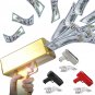 Shoot Money Gun Toy Party Banknote Shoot Pistol Paper Money Shooter