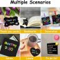 100pcs Montessori Rainbow Scratch Mini Notes Paper Pad Cards