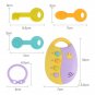 New Children Pretend play Baby Music Toys Musical Car Key Vocal Smart