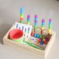 Kids Toy for 3 Years Old Montessori Chopsticks Clip Beads Color Recognition D5QA