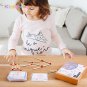 Montessori Interactive Game Matchstick Puzzle Board For Boys Girls DIY Math