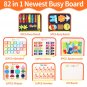 TUNJILOOL Montessori Busy Board Toys For Toddler Baby Early Educational Toy