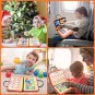 TUNJILOOL Montessori Busy Board Toys For Toddler Baby Early Educational Toy