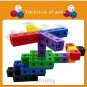 Moulty Linking Math Cubes with Activity Cards Set Number Blocks Counting Toys Snap
