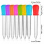 5PCS 5ml Small Silicone Plastic Pipette Dropper Feeding Medicine Liquid Eye Ear