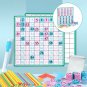 1 Set Wooden Magnetic 1-100 Number Board Counting Game Math Toys Arithmetic Early Learning