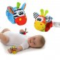 2Pcs Puzzle Wrist Strap Rattle Baby Decorative Visual And Auditory