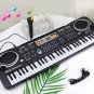 Kids Electronic Piano Keyboard Portable 61 Keys Organ with Microphone