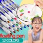 8/12 Colors Magical Water Floating Student Painting Brush Whiteboard