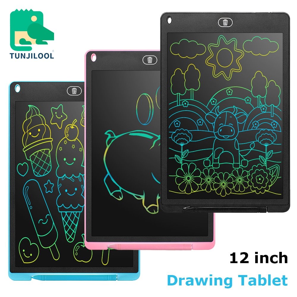 12/16 Inch LCD Writing Tablet Learning Education Toys For Children Writing Drawing Board