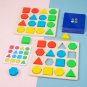 Montessori Materials Educational Toys For Children Shape Colors Matching
