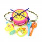 Children Drum Trumpet Toy Music Percussion Instrument Band Kit Early Learning