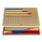 Wooden Montessori Math Addition Subtraction Toy Kids Children Early Education
