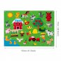Farm Animals Felt Story Board Farmhouse Storybook Wall Hanging Decor Montessori